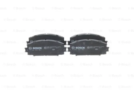 Комплект гальмівних колодок BOSCH 0 986 494 886