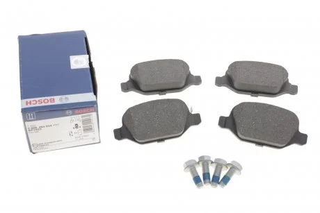 Тормозные колодки дисковые FIAT 550L''R''09-1,6''12>> BOSCH 0986494934