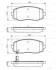 Гальмівні колодки дискові HYUNDAI/KIA i10/Picanto \'\'F "04>> PR2 BOSCH 0986495084 (фото 1)
