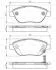Колодки гальмівні дискові BOSCH 0986495103 (фото 1)