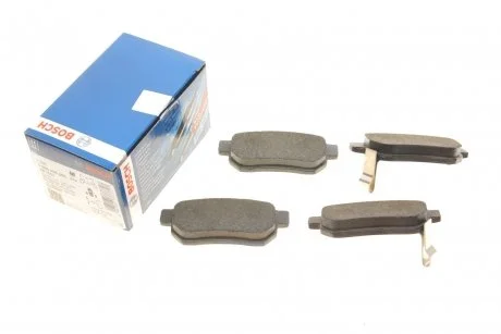 Гальмівні колодки, дискові. BOSCH 0986495256 (фото 1)