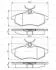 Тормозные колодки CITROEN C2/C3 &#039;&#039;F 1.1i-1,4i&#039;&#039;03&gt;&gt; PR2 BOSCH 0986495268 (фото 1)