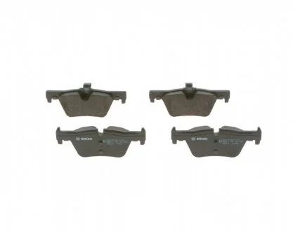 Комплект тормозных колодок, дисковый тормоз BOSCH 0986495289
