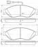 К-т тормозных колодок передн.CITROEN JUMPER 06- FIAT DUCATO BOSCH 0986495293 (фото 1)