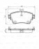 Колодки тормозные MB A/B W176/W246 &quot;F &quot;11&gt;&gt; BOSCH 0986495298 (фото 1)