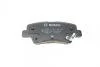 Комплект гальмівних колодок, дискове гальмо BOSCH 0986495351 (фото 4)