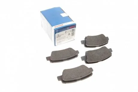 Комплект гальмівних колодок, дискове гальмо BOSCH 0986495351 (фото 1)