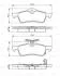 Гальмівні колодки дискові HONDA Civic "R "12>> BOSCH 0986495359 (фото 1)