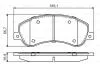 Гальмівні колодки дискові FORD Transit 2,2-2,4TDCI 06>> PR2 BOSCH 0986495436 (фото 1)