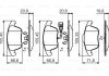 Колодки гальмові дискові передні BOSCH 0986495464 (фото 1)