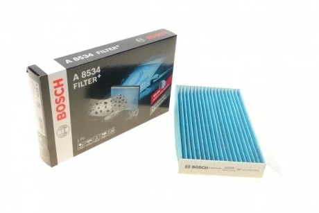 Фильтр салона с актив.уг.+ RENAULT Fluence/Megane &#039;&#039;1,5-2,0&#039;&#039;08&gt;&gt; BOSCH 0986628534 (фото 1)