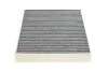 Filter+ Фильтр возд. салона (уголь) (антиалергенный) VOLVO S40/V50 04- FORD Focus II 04- BOSCH 0986628536 (фото 2)