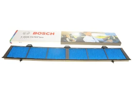 Фільтр салону з активованим вугіллям BOSCH 0 986 628 608