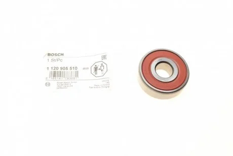 Фото 1 - шарикопідшипник генерат BOSCH 1120905510 Шарикопідшипник генерат BOSCH 1120905510 (фото 1)