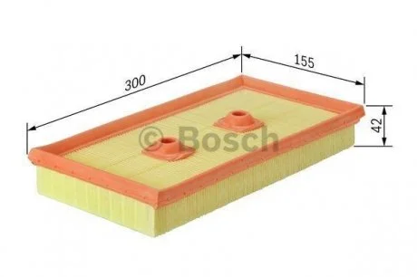 Повітряний фільтр BOSCH 1457433315