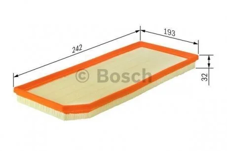 Воздушный фильтр 3584 HYUNDAI Matrix 01- BOSCH 1457433584