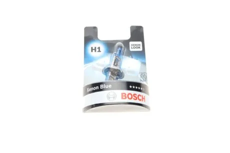 Лампа накаливания H1 12V 55W P14,5s XENON BLUE BOSCH 1987301011