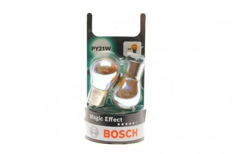 Автомобильная лампа PY21W magic sB BOSCH 1 987 301 025