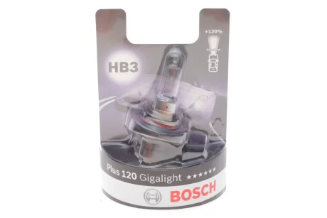 ЛАМПА GIGALIGHT+120 BOSCH 1987301131