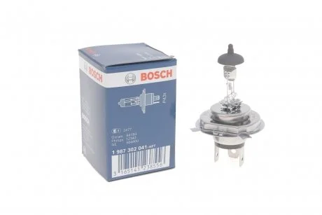 Лампа накаливания H4 12V 60/55W P43t Pure Light BOSCH 1987302041