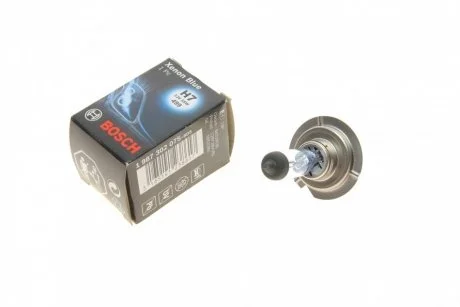 Лампа накаливания H7 12V 55W PX26d Xenon Blue BOSCH 1987302075