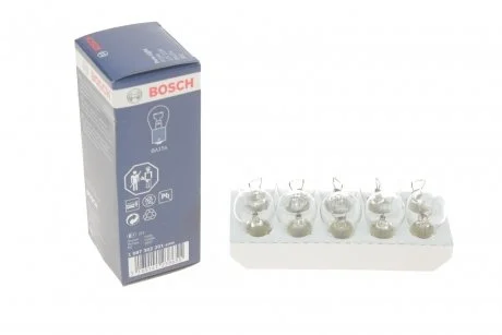 Лампа накаливания P21W 12V-21W ВАЗ BOSCH 1987 302 201