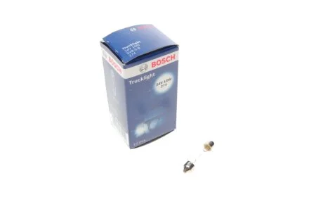 Лампа 24V софитная C10W24V 10W SV8.5-6 BOSCH 1987302521 (фото 1)