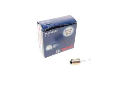 Лампа розжарювання H21W 24V 21W BOSCH 1987302533 (фото 1)