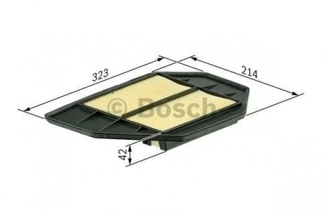Фильтр воздушный Honda Civic 1.7 CTDI 02/01- BOSCH 1987429178