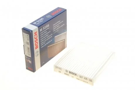 Фото 1 - фильтр салона BOSCH 1 987 435 166 Фильтр салона BOSCH 1 987 435 166 (фото 1)