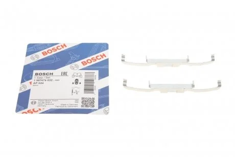 Гальмівні колодки дискові, к-кт. BOSCH 1987474032