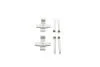 КМП гальм.колодок MB E 200/280/320/430 4matic \'\'2,0-4,3 \'\'93-02 BOSCH 1987474180 (фото 2)