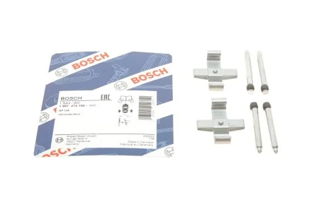 КМП тормоз.колодок MB E 200/280/320/430 4matic ''2,0-4,3''93-02 BOSCH 1987474180