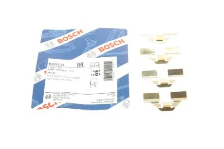 Монтажний комплект гальм. колодок AUDI/CITROEN/SKODA/VW "R "96>> BOSCH 1987474253