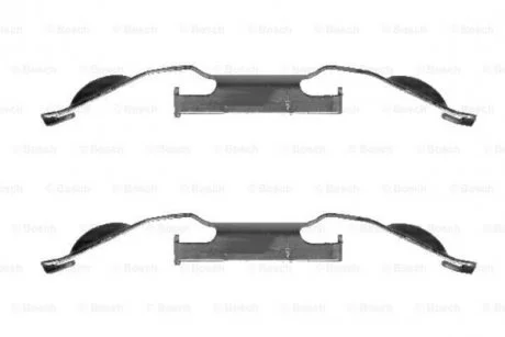 Тормозные колодки дисковые, к-кт. BOSCH 1987474306 (фото 1)