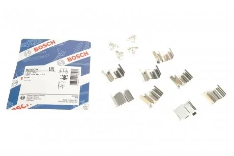 КМП гальм.колодок LEXUS/TOYOTA LX450/Land Cruiser/Prado \'\'2,7-4,5 \'\'95>> BOSCH 1987474351