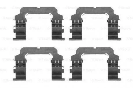 Монтажный комплект тормозов. колодок NISSAN Patrol/Safari ''2.8-4.8''97>> BOSCH 1987474462