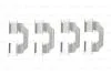 BOSCH  Установочный к-кт. торм. колодок RENAULT KANGOO 08- 1987474478