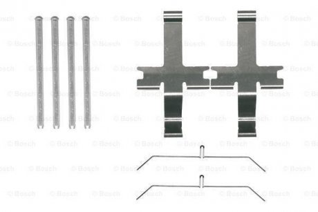 Комплектуючі, колодки дискового гальма BOSCH 1 987 474 485 (фото 1)