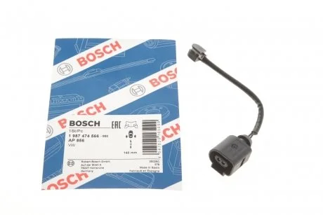 Датчик зносу гальмівних колодок Porsche Cayenne / VW Touareg (7P5) 10- BOSCH 1 987 474 566