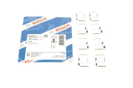 КМП гальмівних колодок LEXUS/MITSUBISHI/TOYOTA GX470/Pagero/Hilux/Sequoia F'2,4-4,792>> BOSCH 1987474605