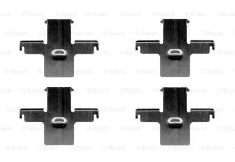 Установочный к-кт. торм. кол. NISSAN Patrol BOSCH 1987474612