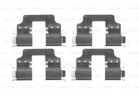 Комплектующие, колодки дискового тормоза BOSCH 1 987 474 722 (фото 1)