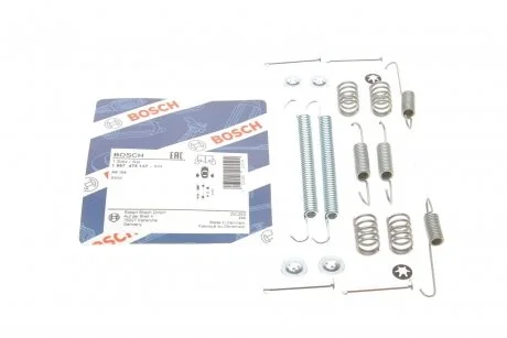 Комплектуючі, гальмівна колодка BOSCH 1987475137