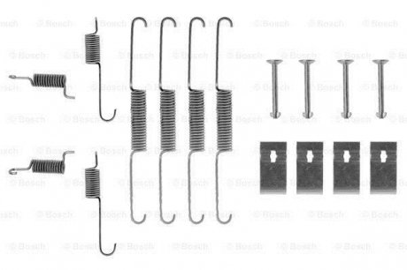 Монтажный к-кт. торм. кол. MAZDA 323 III -93 BOSCH 1987475169