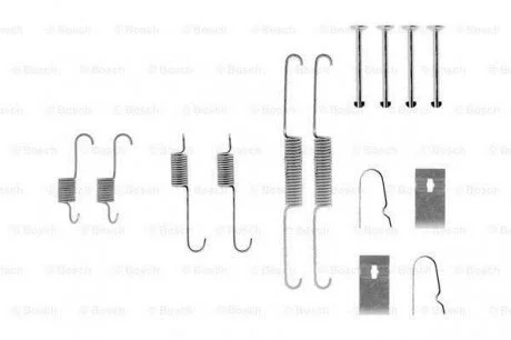 Комплектующие, тормозная колодка BOSCH 1987475267
