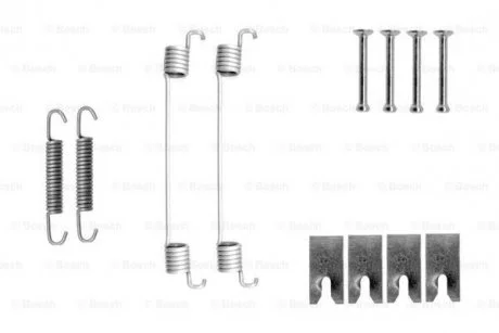 Комплектующие, тормозная колодка BOSCH 1987475300