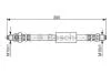 BOSCH  FORD Шланг тормозной зад.KA -08 1987476840