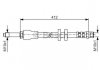 Гальмівний шланг 412mm VOLVO XC90 \'\'F 1987481021