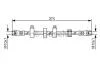 BOSCH VW Шланг тормозной передний лев.T4 97- 1987481539